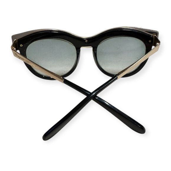 Salvatore Ferragamo 774 Sunglasses Women Black‎ Translucent 